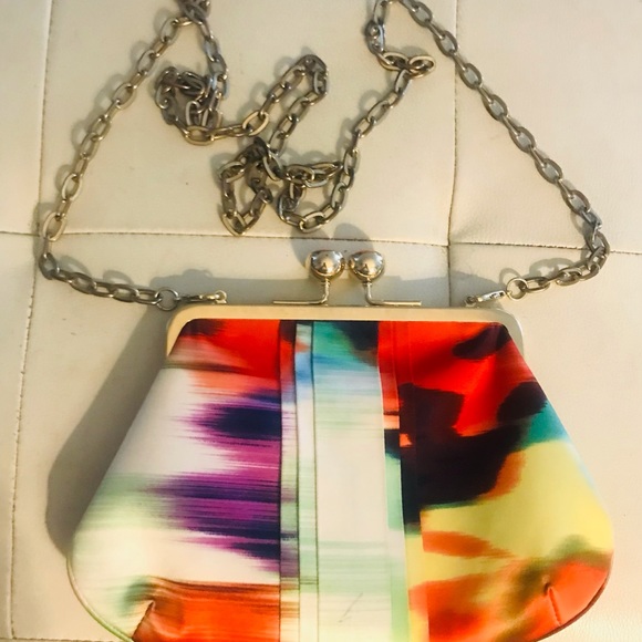 Ted Baker Multi Colored Crossbody Bag with Adjustable Chain Strap - Picture 3 of 7